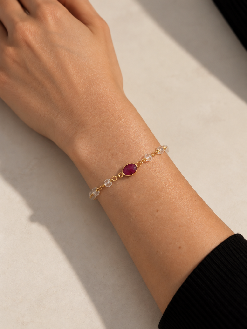 BRACELET VÉLIA - RUBIS