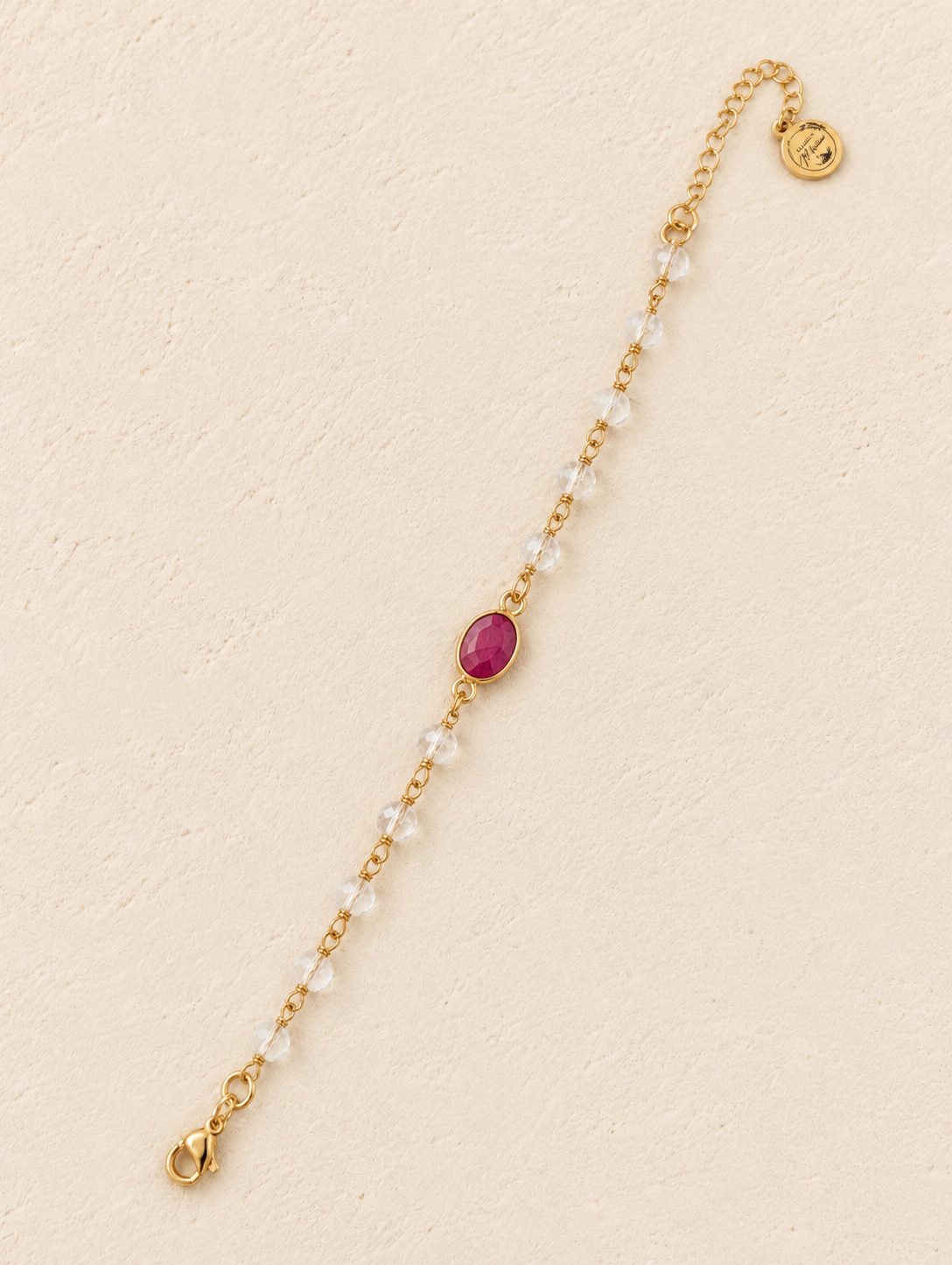 BRACELET VÉLIA - RUBIS